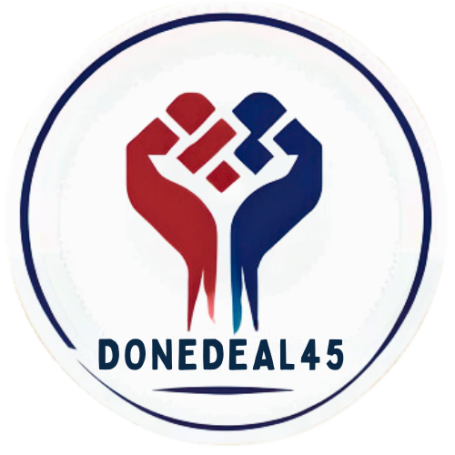 DoneDeal45 logo design 